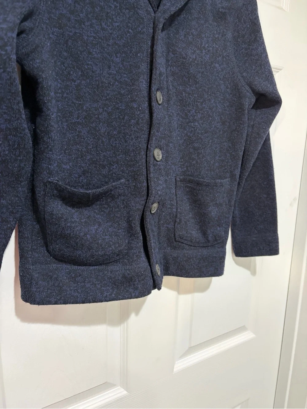 OLD NAVY Kid’s Dark Navy Shawl Collar 5 Button Cardigan Jacket